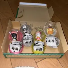 カプセルトイ 4体セット キャラクターサンリオキャラクターズ寿司２