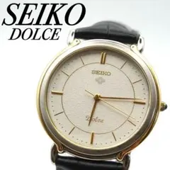 SEIKO ドルチェ 8J41-0AC0 メンズ腕時計 高精度クォーツ ローマン