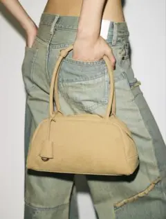 moussy ノベルティ BASIC FAUX SUEDE BOSTON