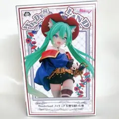 初音ミク Wonderland フィギュア 長靴を履いた猫 タイトー
