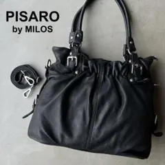 【PISARO by MILOS】ピサロ バイ ミロス　トートバッグ　ショルダーのサムネイル