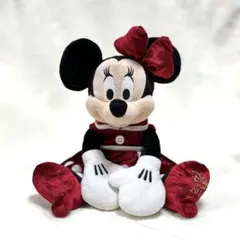 ディズニーストア　2014 クリスマス　ミニーマウス　ぬいぐるみ