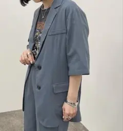 アプレジュールミニョン apres jour mignon リネン混ジャケットのサムネイル