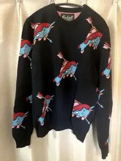 ROCKWELL by Parra ロックウェル バイパラ クールネックニット