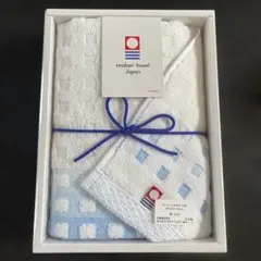 新品未使用 今治タオル 蒼海 ウォッシュタオルのサムネイル