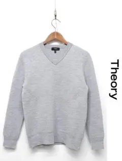 S304/美品 Theory セーター ニット Vネック S ユニセックス