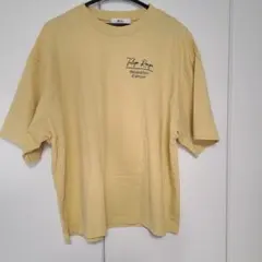 WEGO バックプリント Tシャツ イエローのサムネイル