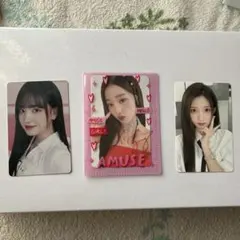 IVE トレカ3枚セット　リズ、ウォニョン、ガウル