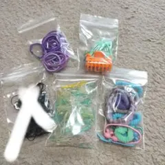 ヘアゴム　ヘアピン　セット