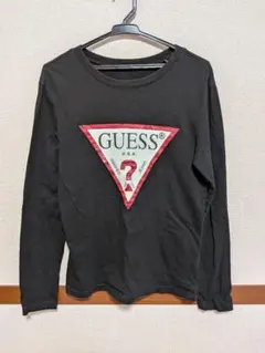 GUESS ブラック 長袖Tシャツ Sのサムネイル