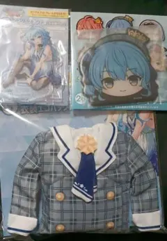 星街すいせい エコバッグ アクスタ マグネット ホロライブ くじ ホロライフ