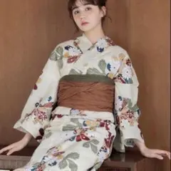 Dita 【如月の古典菊】 浴衣2点セット(ゆかた・帯) - メルカリ