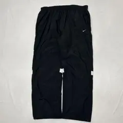 00s NIKE 2XL ナイロン トラックパンツ ドローコード Tech 極太