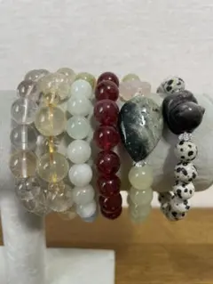 天然石ブレスレットセット