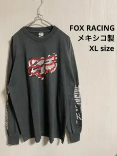 FOX RACING フォックスレーシング　ロンT メキシコ製　グレー　激レア