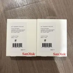 【新品未開封】SanDisk / 2TB / 外付けSSD 2個セットのサムネイル
