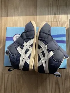 ASICS ベビーシューズ ネイビー
