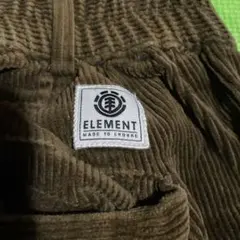 最終価格　ELEMENT コーデュロイ ワークパンツ ブラウンL スケーター