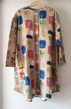 新品タグ付き マーキーズ HOGAN コールテンシャツワンピース 130