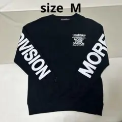 トレーナー　 M CD メンズ　黒　冬　スウェット