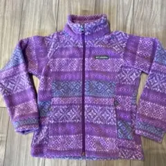 Columbia フリースジャケット 紫系