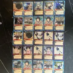 NARUTOカードダス　初期レアカード25枚セットのサムネイル