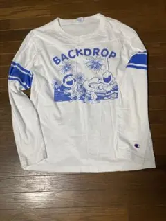 最終値下げ‼️バックドロップ別注Champion Peanuts ロンTのサムネイル