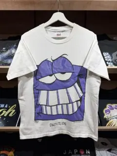 90s FREEZE DADITUDE フェイスプリントTシャツ USA製 白