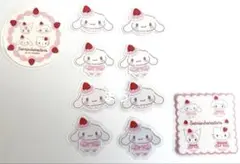 サンリオ　いちごホイップケーキ　シール　シナモン