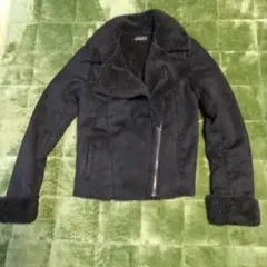 リエンダ　アウター　ムートンコート　ライダースジャケット　ボアコート