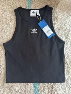 新品 adidas Originals タンクトップ ブラックのサムネイル