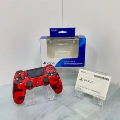 PS4 ワイヤレスコントローラー　マグマレッド
