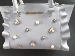 Samantha Vega サマンサベガ ビジューフラッター ライトブルー 小