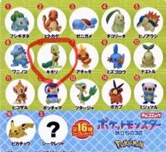 チョコエッグ ポケットモンスター 旅立ちの3匹 キモリ