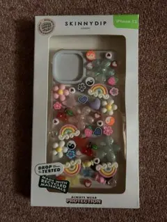 SKINNYDIP iPhone 13 ケース カラフル