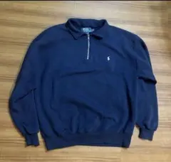 Ralph Lauren ハーフジップスウェット