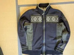 NAPAPIJRI ノルディック柄フリースジャケットサイズｌ