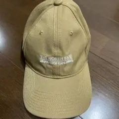 THE NORTH FACE ベージュキャップ