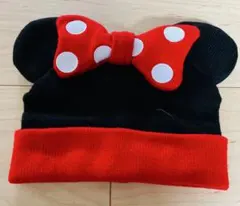 ミニーちゃん　ニット帽　ディズニー