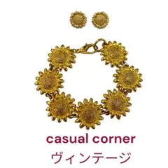 美品　casual corner ヴィンテージ ブレスレット　他ピアス