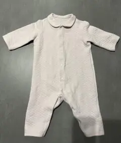 UNIQLOキルトカバーオール ピンク ロンパース