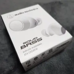 ATH-CKS30TW　オーディオテクニカ ワイヤレスイヤホン ホワイト