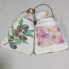 リメイク缶3個セット リメ缶 リメ鉢 ハンドメイド おまけセダム付き