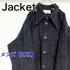 YBG22【US輸入】PRONTI　ジャケット【メンズ2XL】長袖　黒色