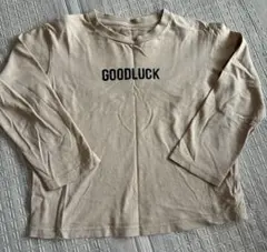 THE SHOP TK ベージュ GOODLUCK Tシャツ 120 ロンT