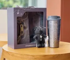 중국 한정 스타벅스 Starbucks 텀블러 베어리스타 블랙