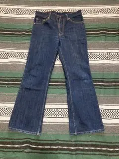 【日本製】LEVIS リーバイス 517-03 ブーツカット フレア 濃紺 31のサムネイル
