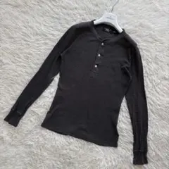希少 グランメゾン キムタク着用 RRL サーマルヘンリーネックシャツ XSのサムネイル
