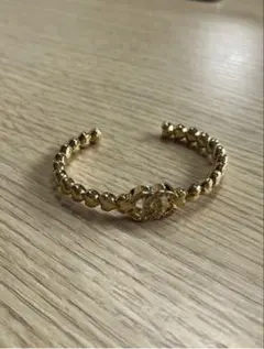 【美品です】CHANELココマークハートモチーフブレスレット