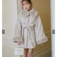 る*ん様 【GRL 新品未開封！】三上悠亜 リボンベルトファーティペット付フレア